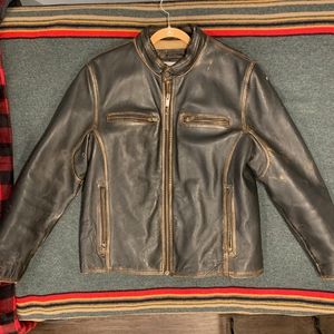 Marc New York - Andrew Marc leather Motorcycle Jac